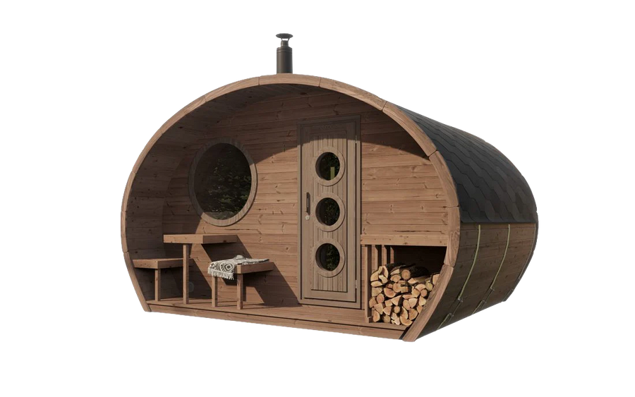 SaunaLife Model G11 Outdoor 8 Person Sauna