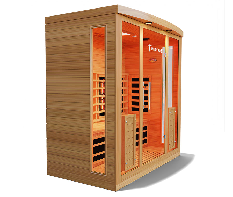 Medical Saunas - Medical 6, 4 Person Full Spectrum Infrared Sauna