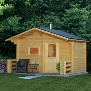 Almost Heaven Appalachia 6 Person Cabin Sauna - LuxeWell Life