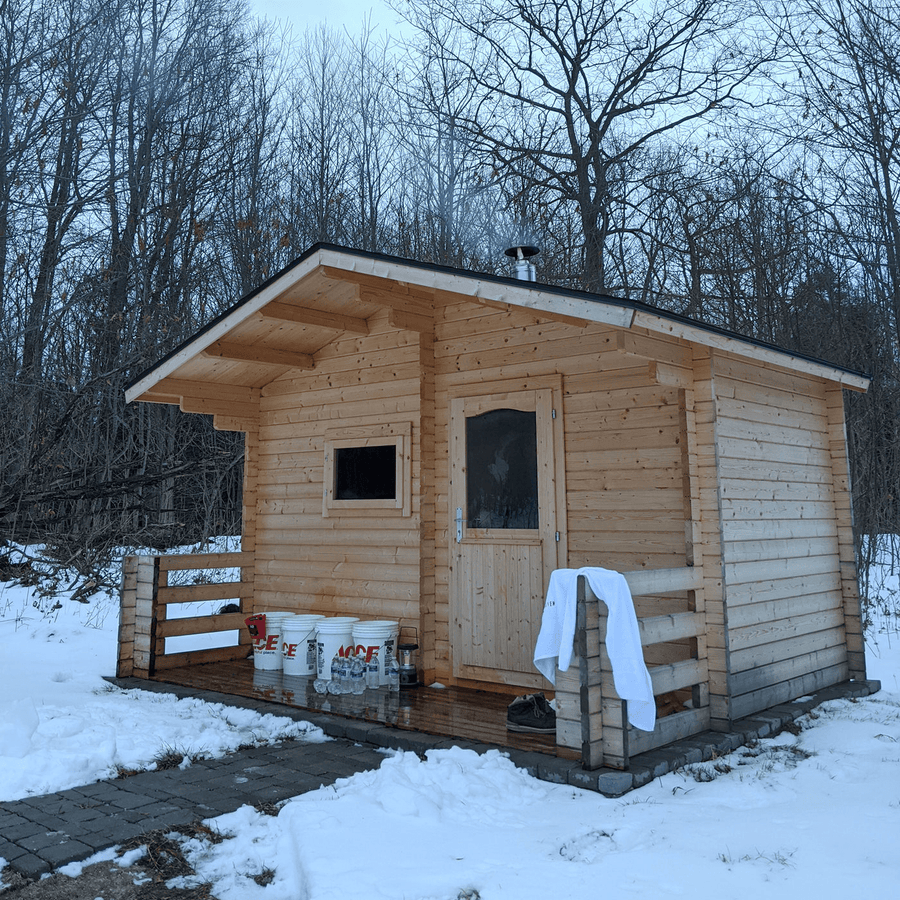 Almost Heaven Appalachia 6 Person Cabin Sauna - LuxeWell Life