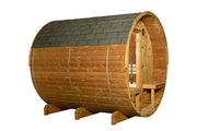 Almost Heaven Harvia Evander 6 Person Barrel Sauna - CALL FOR PRICING - LuxeWell Life