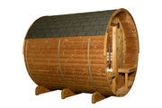 Almost Heaven Harvia Magnus 6 Person Barrel Sauna - CALL FOR PRICING - LuxeWell Life