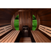 Almost Heaven Phoenix 6 Person Luxury Barrel Sauna - LuxeWell Life