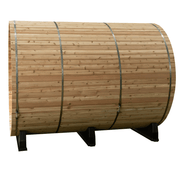 Almost Heaven Princeton 6 Person Barrel Sauna - LuxeWell Life