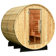 Almost Heaven Seneca 6 Person Barrel Sauna - LuxeWell Life