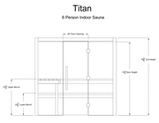 Almost Heaven Titan 6 Person Indoor Sauna - LuxeWell Life