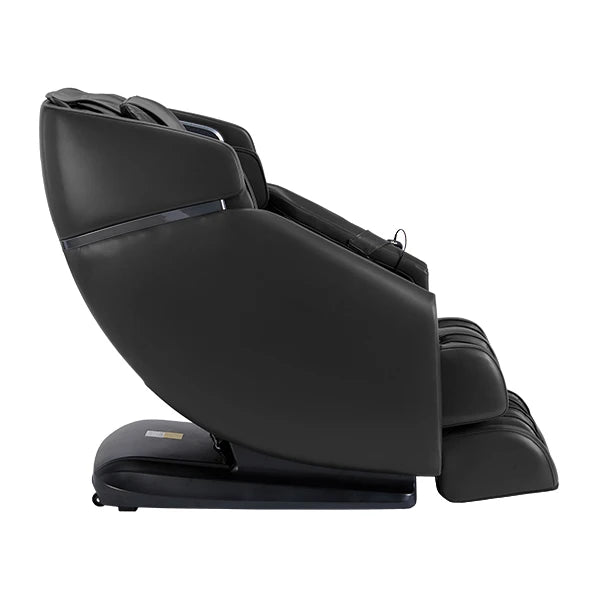 Infinity Riage 4D Massage Chair with advanced back mechanism, luxurious materials, and integrated foot rollers for a comprehensive, personalized massage experience.