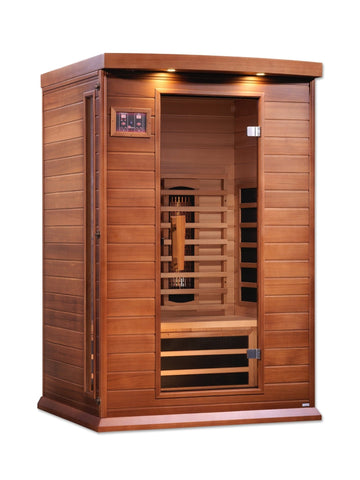 Maxxus 2 Person Full Spectrum Infrared Sauna - Canadian Red Cedar