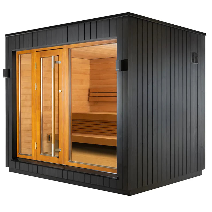 SaunaLife Model G7 Pre-Assembled Outdoor Home Sauna