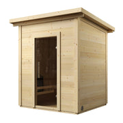 SaunaLife G2 4-Person Outdoor Cabin Sauna