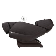 Titan Jupiter LE Premium Massage Chair with reclining feature, black leather, showcasing advanced 3D massage technology and ergonomic design for full-body comfort and wellness.