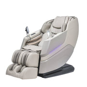 Titan TP-Epic 4D Massage Chair with a touchscreen controller and phone holder, showcasing its advanced massage features and ergonomic design.