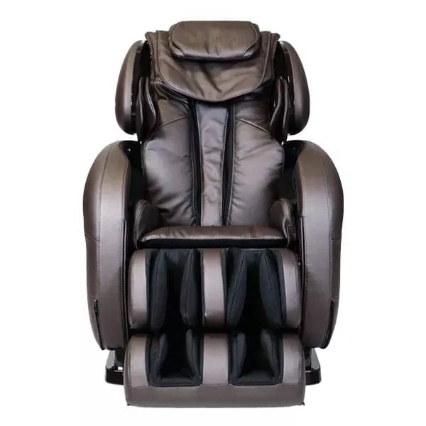 Infinity Smart Chair X3 3D/4D Massage Chair with near-flat reclining S-Track and decompression stretch for full-body deep tissue massage.