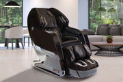 Kyota Yosei M868 4D Massage Chair in a room, featuring advanced massage technology and integrated foot and air ionizer systems.