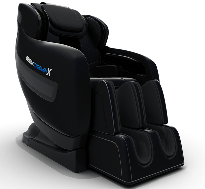 Medical Breakthrough 10 massage chair engineered for posture correction, pain relief, and sleep aid, featuring multiple advanced therapy systems and customizable settings.