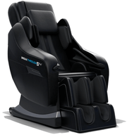 Medical Breakthrough 5 Plus Version 3 massage chair with adjustable leg extensions, True 4D Deep Tissue Massage System™, and Intense Lower Back Rollers for comprehensive back relief.
